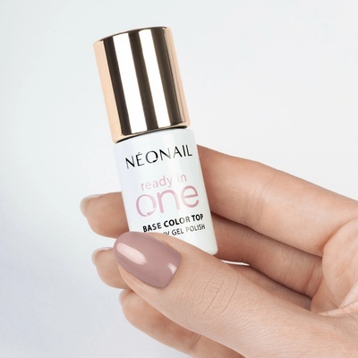NEONAIL Ready In One 3in1 UV Gel Polish gelový lak na nehty s diamantovým práškem odstín 06 One Dusty Rose 7.2 ml