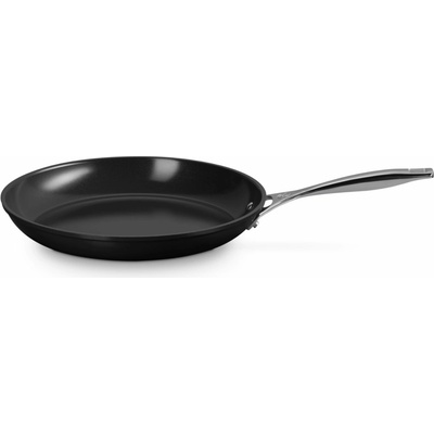 Le Creuset Nepriľnavá panvica ESSENTIAL 30 cm, čierna, hliník