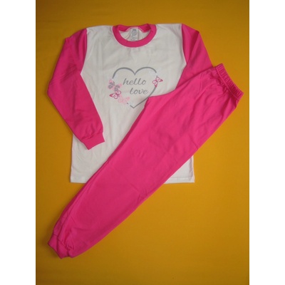 Arex pyžamo růžové bílá