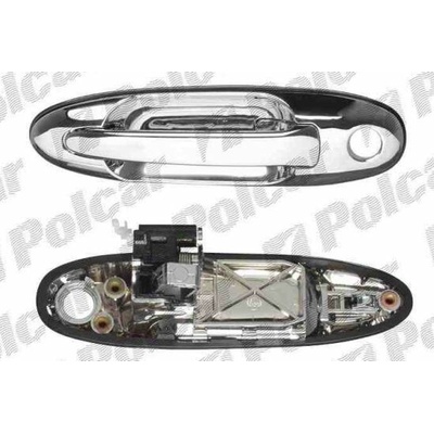 Toyota LANDCRUISER 90 96-02 predná klučka Ľavá s chromom
