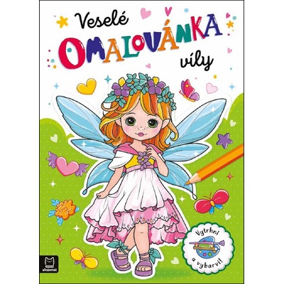 Omalovánka Veselé víly