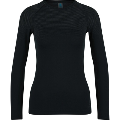 Odlo Дамско синтетично термобельо Odlo Women's Baselayer L/S Performance Light Eco Synthetic base layer - Black - размер XL (114-2766-0115)