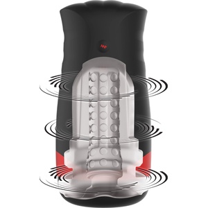 Hidden Desire Fusion Quantum Cyclone Masturbator Black
