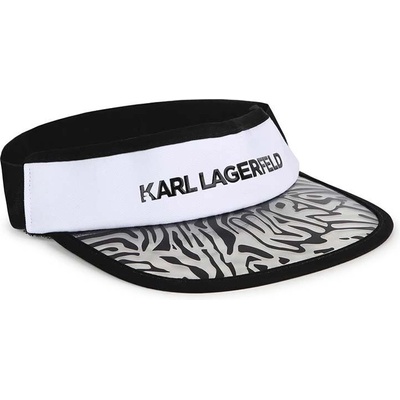 Karl Lagerfeld Детскa козирка Karl Lagerfeld в черно с десен (Z30162.)