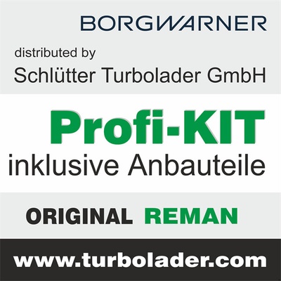 Turbodúchadlo, preplňovanie SCHLÜTTER TURBOLADER 166-00980EOL