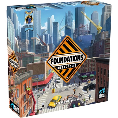 Arcane Wonders Настолна игра Foundations of Metropolis - Стратегическа (AWGDTE17FMAW)