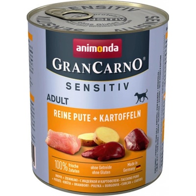 Animonda GranCarno Sensitiv Adult Turkey s bramborami 800 g