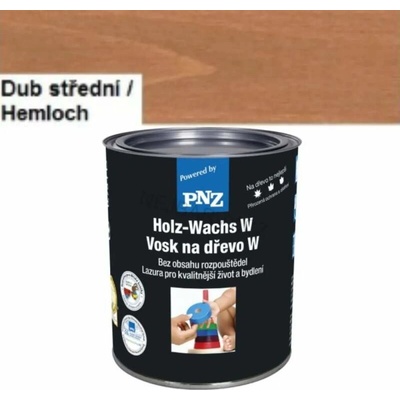 PNZ Vosk na dřevo W 0,75 l hemlock