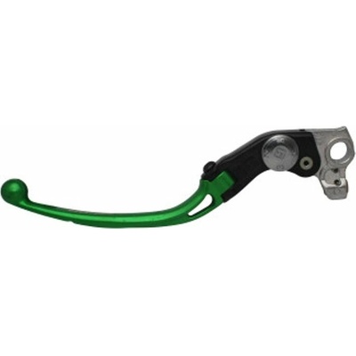 ACCOSSATO Adjustable folding lever ACCOSSATO LV010 in aluminium for original clutch master cylinders zelená