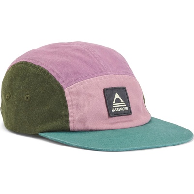 Passenger Шапка с козирка Passenger Fixie Recycled 5 Panel Cap 2.0 Cap - Grape Multi - размер One Size (904-5871-0111)