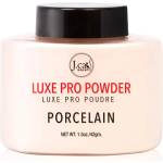 J. Cat Beauty Luxe Pro фиксираща пудра на прах с матиращ ефект цвят 103 Porcelain 42 гр