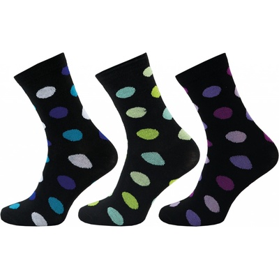 Novia dámské ponožky Lycra PUNTÍK 1081 balení 3 párů