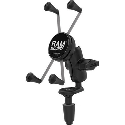 Veľký ržiak mobilného telefónu RAM Mounts X-Grip s uchytením do krku riadenia motocykla