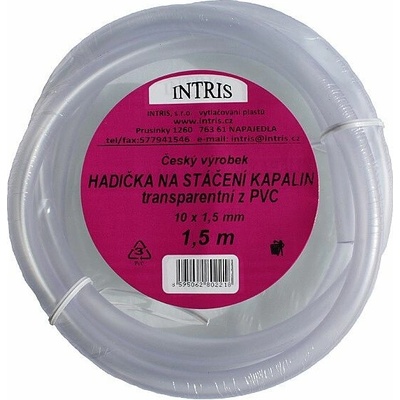 hadička 2,0m(d10x1,5mm) na stáčení tekutin