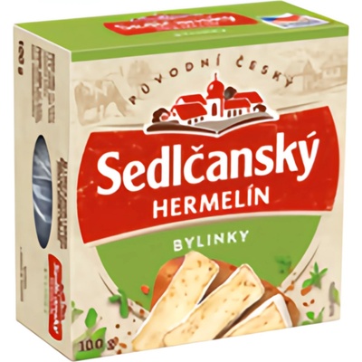Sedlčanský Hermelín babiččiny bylinky 100g