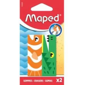 Maped Maped: Комплект гумички „Животни - различни модели, по 2 бр