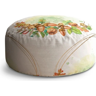 Sablio Taburet Circle Dary jesene: 38x48 cm