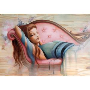 Grafika Art Puzzle - Puzzle Misstigri: Sieste - 1 000 piese