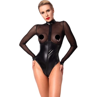 Noir Handmade F321 Edge Wetlook and Mesh Body with Rings – Zbozi.Blesk.cz