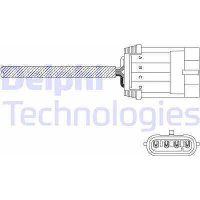 Lambda sonda DELPHI ES11061-12B1
