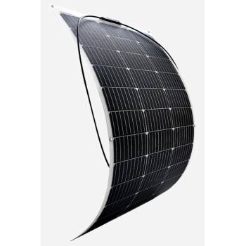 EMDE-solar Фотоволтаичен панел EMDE-Solar Слънчев полу-гъвкав соларен панел, Монокристален гъвкав модул 100 Wp / 22.8 V