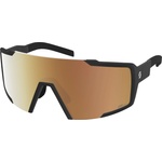 SCOTT Очила за колоездене Scott Sunglasses Shield Compact Light Sensitive S1-3 Cycling glasses - Black / Glas: AMP Gold Chrome - размер One Size (205-6813-0111)