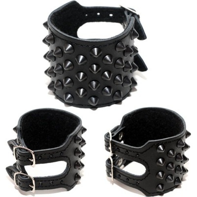 Black & metal гривна cone 7 - bwz-309