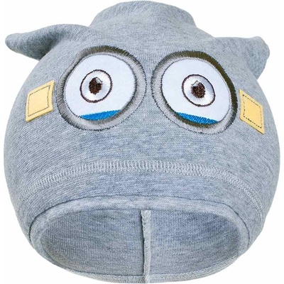 New Baby jesenná detská čiapočka mimoň bledo modré