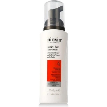 Nioxin System 4 Scalp Care + Hair Thickening Treatment лосион без изплакване за боядисана, леко изтъняваща коса 100 ml за жени
