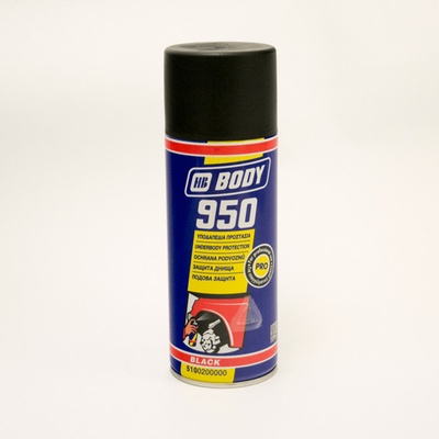 HB Body 950 400 ml sprej čierna