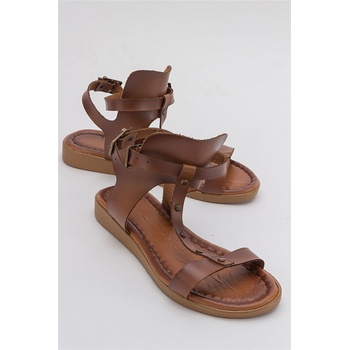 Moda Trend Дамски ежедневни сандали - Таба #385385 (385385_Кафяво)