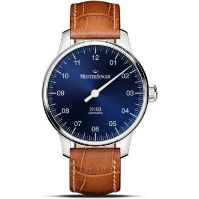 MeisterSinger BM9908 Světle hnědý kožený řemínek