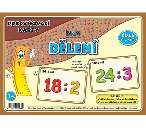 Procvičovací karty dělení