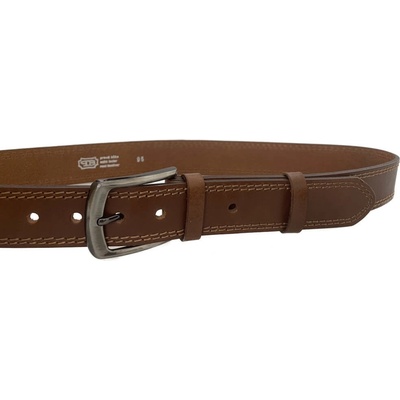 Penny Belts kožený opasek 38-2-48 hnědý