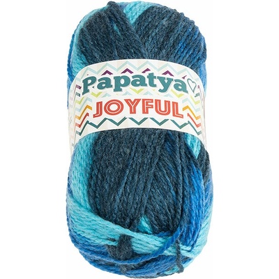 BELLATEX Joyful 100 g - 03 modrá, tmavo modrá