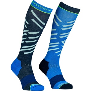 Ortovox Мъжки ски чорапи Ortovox Ski Tour Long Socks Ski socks - Deep Ocean - размер 45-47 (EU) (201-8896-0313)