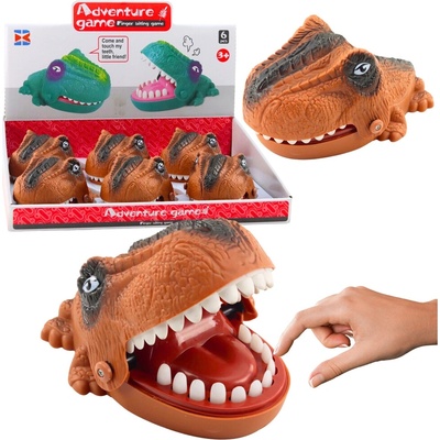 Hrýzajúci Útočiaci Dino Hnedý
