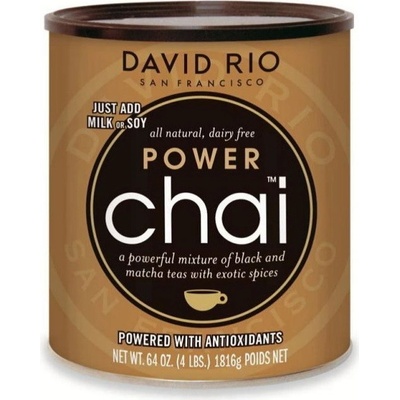 David Rio Power Matcha Chai zelený čaj 1814 g