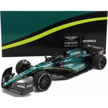 Minichamps Aston martin F1 Amr23 Team Aramco Cognizant N 18 6th Bahrain Gp 2023 Lance Stroll Zelená 1:18