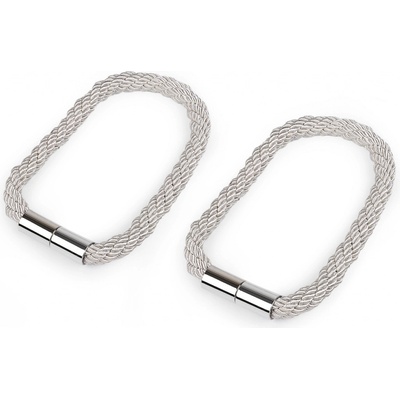 Prima-obchod Dekorační úvaz / šňůra na závěsy s magnetem, barva 1 Off White