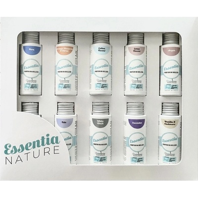 Essentia Dárková kazeta Parfémy na praní 10 x 50 ml