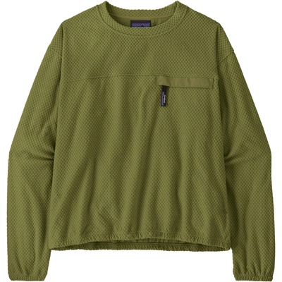 Patagonia Дамски поларен пуловер Patagonia Women's Textured Fleece Crewneck Fleece jumper - Caper Green (105-7275-0213)