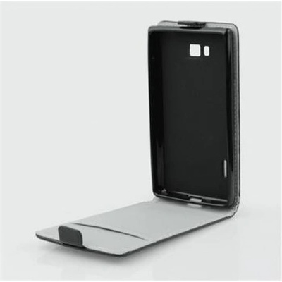 Pouzdro ForCell Slim Flip Flexi Alcatel OT Idol 6030 černé