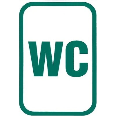 WC 105x150mm - samolepka PHT120109