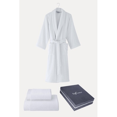 Soft Cotton Darčekové balenie županu uteráku a osušky MICRO COTTON