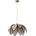 OSRAM - Пендел на кабел DECOR RATTAN 1xE27/15W/230V Ø 48 см бежово/черно (P227829)