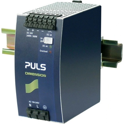 PULS Dimension QS10.241 sieťový zdroj na montážnu lištu (DIN lištu), 24 V/DC, 10 A, 240 W, výstupy 1 x