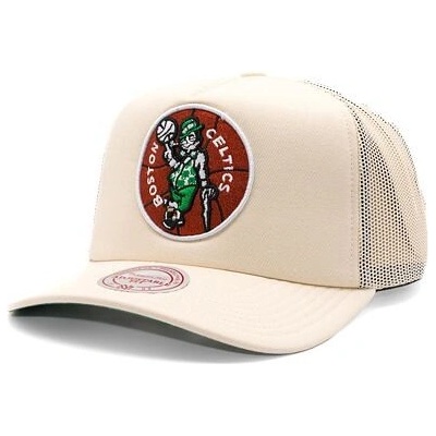 Mitchell & Ness Boston Celtics Evergreen Trucker Hwc Off White