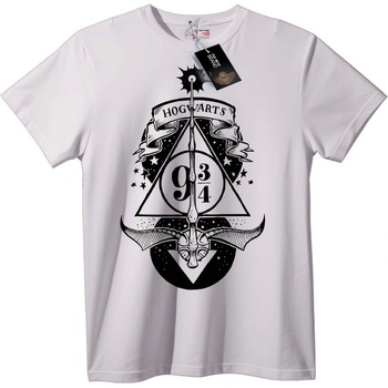 NOONEBRAND Тениска Hogwarts 34 - XS, White