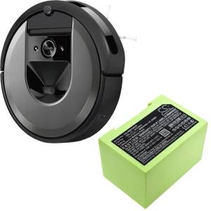 Cameron sino Батерия за прахосмукачка iRobot 5150, 7150, Roomba e5, Roomba i8 4624864 LiIon 14, 4V 2600mAh CAMERON SINO (CS-IRB700VX) - Allstore